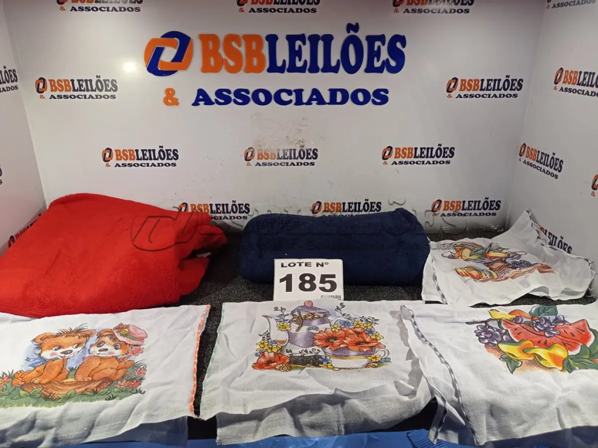LOTE 185 - 10 – ITENS DE ENXOVAL DIVERSOS (NO ESTADO, NÃO SABEMOS SE FUNCIONA. LEILÃO NÃO TEM GARANTIA E NEM DEVOLUÇÃO, SUJEITO A POSSÍVEIS AVARIAS VISÍVEIS/OCULTAS E/OU AUSÊNCIA DE COMPONENTES)
