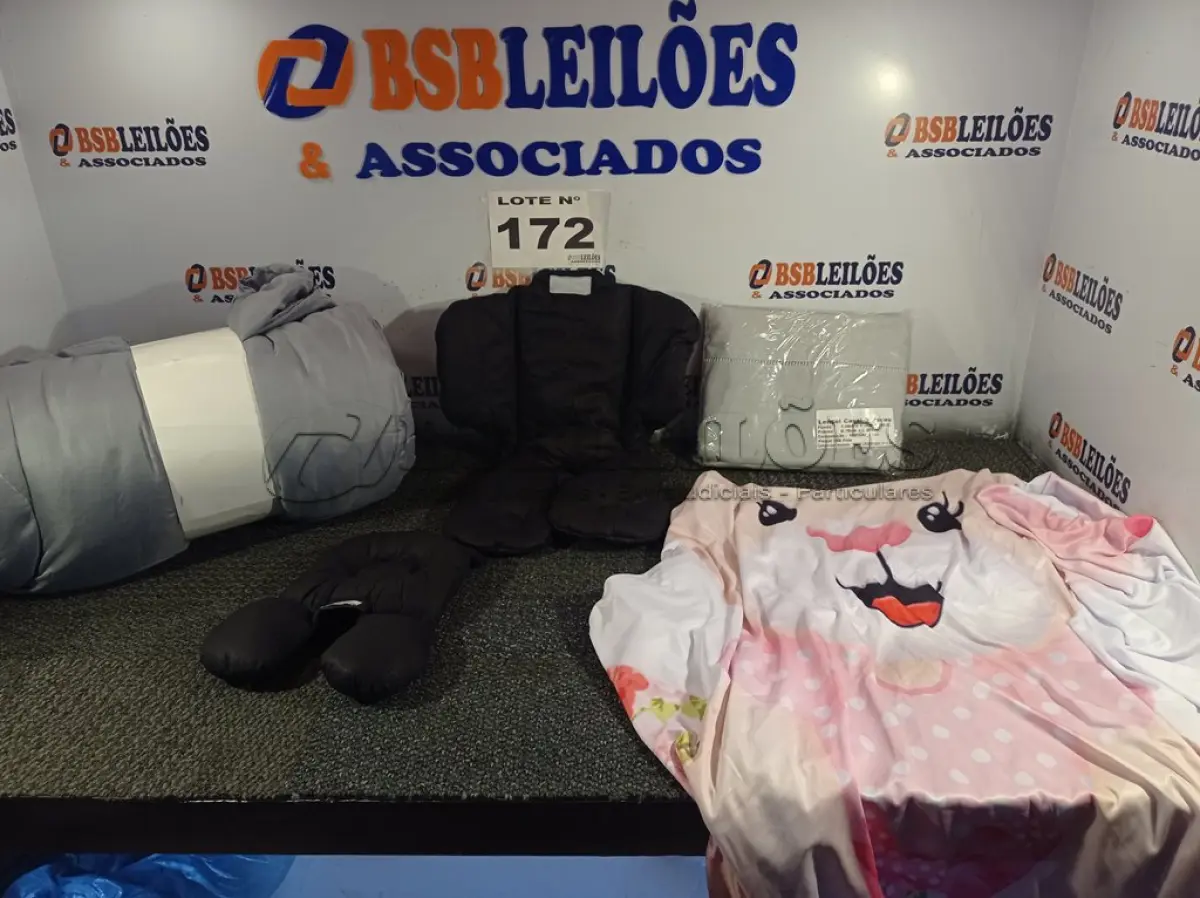 LOTE 172 - 10 – ITENS DE ENXOVAL DIVERSOS (NO ESTADO, NÃO SABEMOS SE FUNCIONA. LEILÃO NÃO TEM GARANTIA E NEM DEVOLUÇÃO, SUJEITO A POSSÍVEIS AVARIAS VISÍVEIS/OCULTAS E/OU AUSÊNCIA DE COMPONENTES)