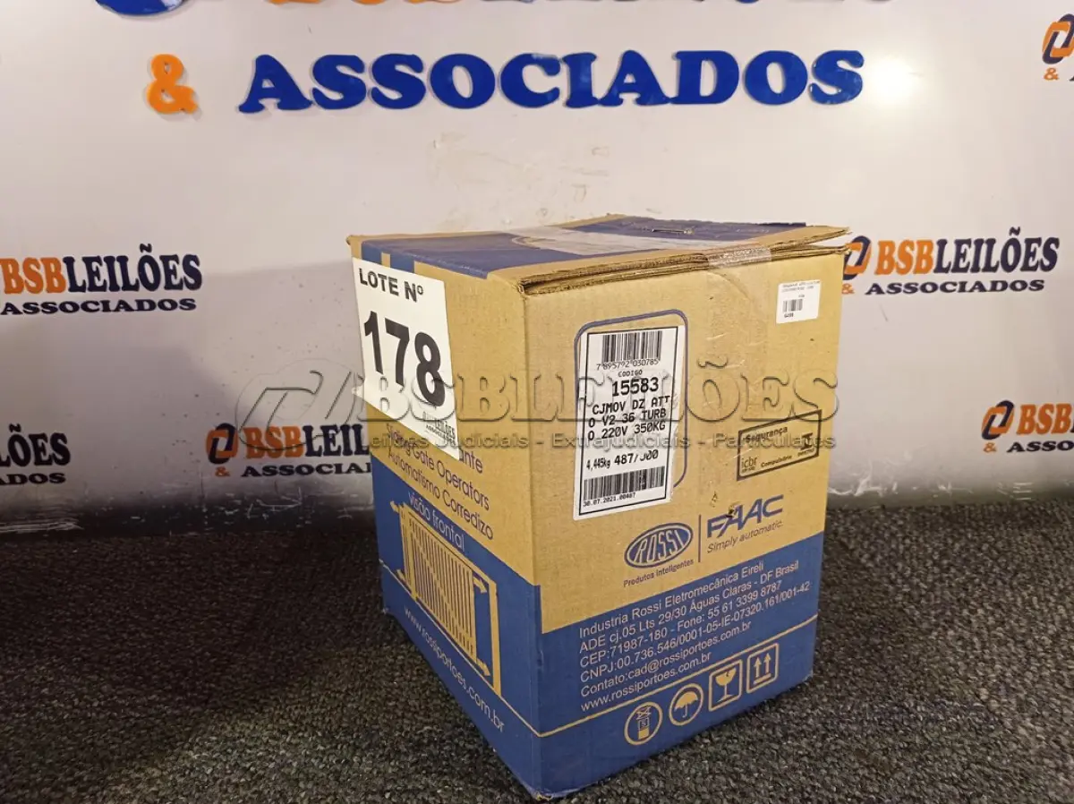 LOTE 178 - 01 KIT MOTOR ROSSI DZ COM 2 CONTROLES (NO ESTADO, NÃO SABEMOS SE FUNCIONA. LEILÃO NÃO TEM GARANTIA E NEM DEVOLUÇÃO, SUJEITO A POSSÍVEIS AVARIAS VISÍVEIS/OCULTAS E/OU AUSÊNCIA DE COMPONENTES)