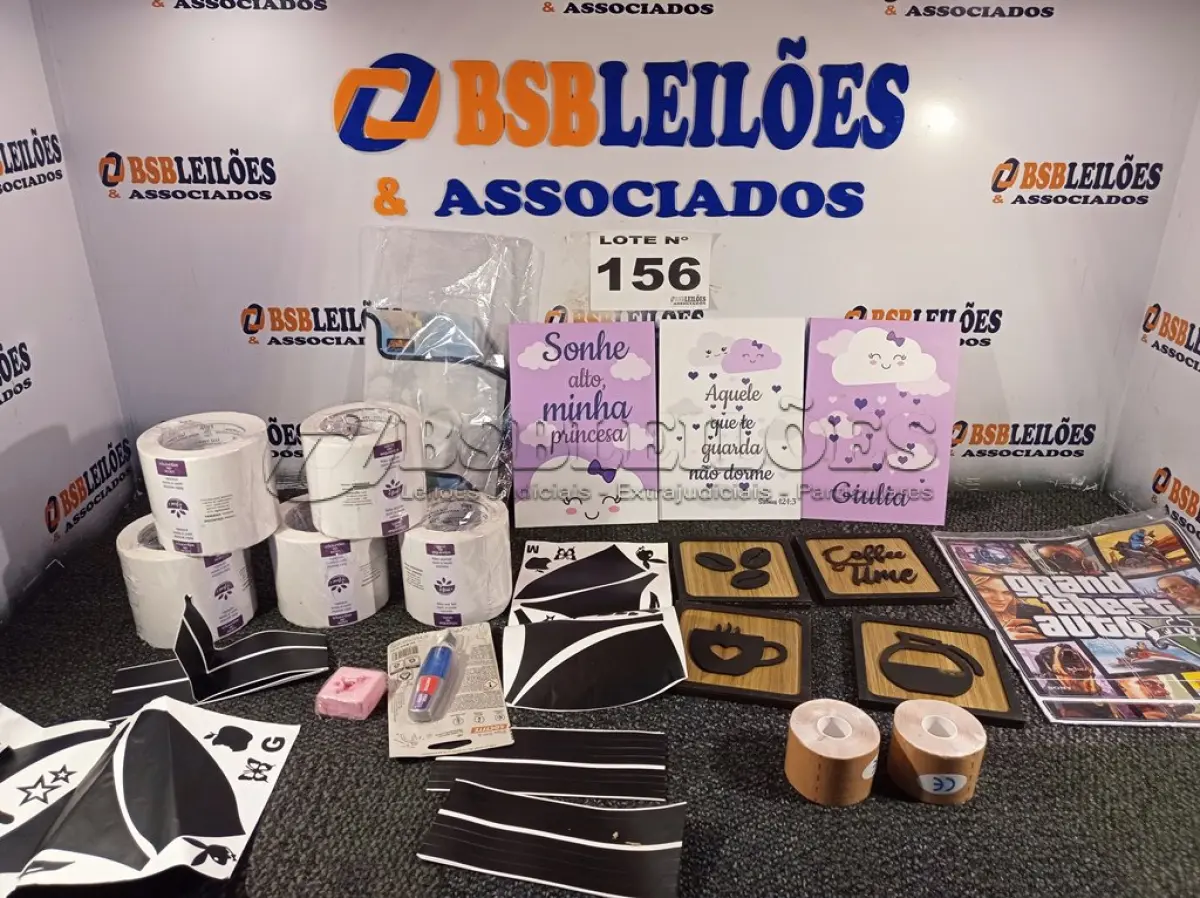 LOTE 156 - 20 – ITENS DE PAPELARIA DIVERSOS (NO ESTADO, NÃO SABEMOS SE FUNCIONA. LEILÃO NÃO TEM GARANTIA E NEM DEVOLUÇÃO, SUJEITO A POSSÍVEIS AVARIAS VISÍVEIS/OCULTAS E/OU AUSÊNCIA DE COMPONENTES)