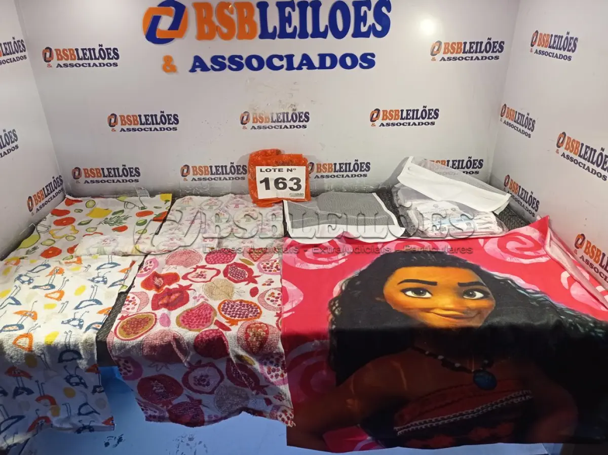 LOTE 163 - 10 – ITENS DE ENXOVAL DIVERSOS (NO ESTADO, NÃO SABEMOS SE FUNCIONA. LEILÃO NÃO TEM GARANTIA E NEM DEVOLUÇÃO, SUJEITO A POSSÍVEIS AVARIAS VISÍVEIS/OCULTAS E/OU AUSÊNCIA DE COMPONENTES)