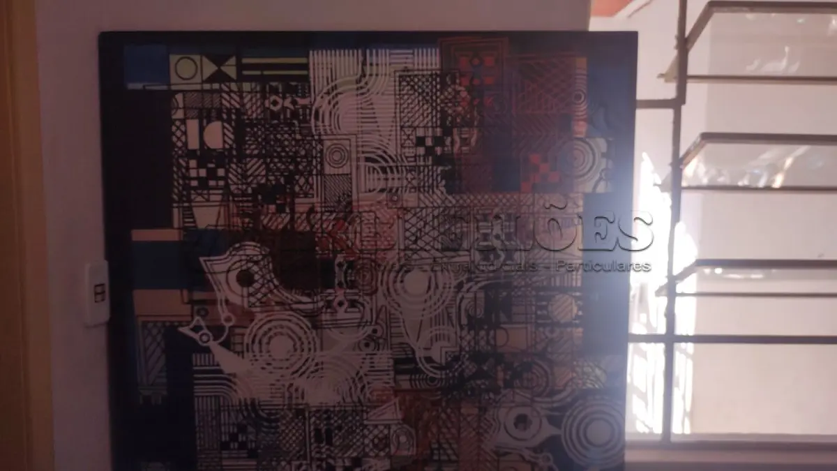 LOTE 005 - ROBERTO BURLE MARX - 1986 - "PANNEUX". TINTA GRÁFICA SOBRE TECIDO MONTADO EM ESTRUTURA DE MADEIRA (CHASSI), COM MOLDURA BAGUETE DE CEDRO. ASSINADO E DATADO NO C.I.D. OBRA MED.122X102 (NO ESTADO)