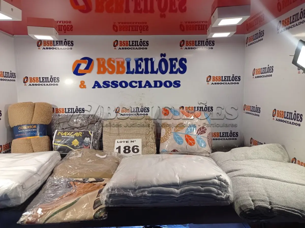 LOTE 186 - 10 – ITENS DE ENXOVAL DIVERSOS (NO ESTADO, NÃO SABEMOS SE FUNCIONA. LEILÃO NÃO TEM GARANTIA E NEM DEVOLUÇÃO, SUJEITO A POSSÍVEIS AVARIAS VISÍVEIS/OCULTAS E/OU AUSÊNCIA DE COMPONENTES)