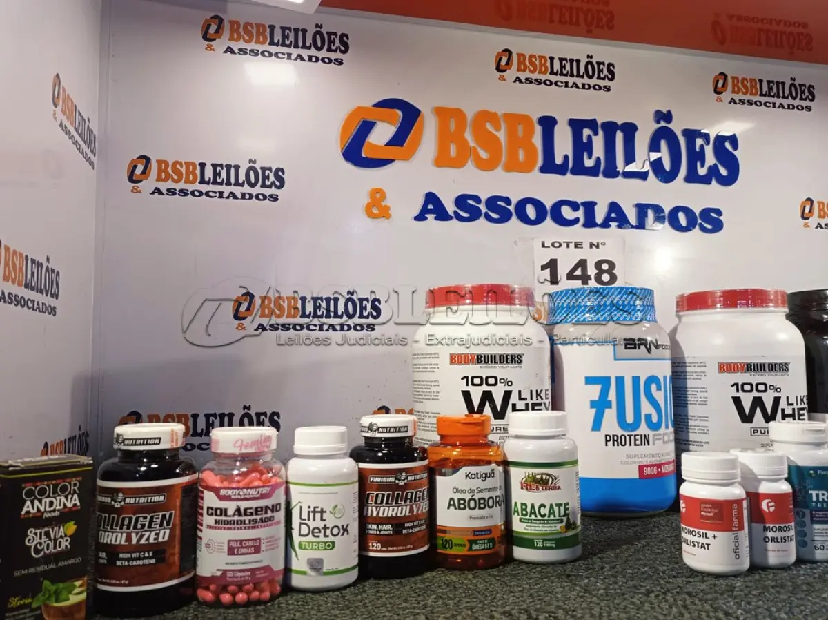 LOTE 148 - 19 – SUPLEMENTOS DIVERSOS (NO ESTADO, NÃO SABEMOS SE FUNCIONA. LEILÃO NÃO TEM GARANTIA E NEM DEVOLUÇÃO, SUJEITO A POSSÍVEIS AVARIAS VISÍVEIS/OCULTAS E/OU AUSÊNCIA DE COMPONENTES)