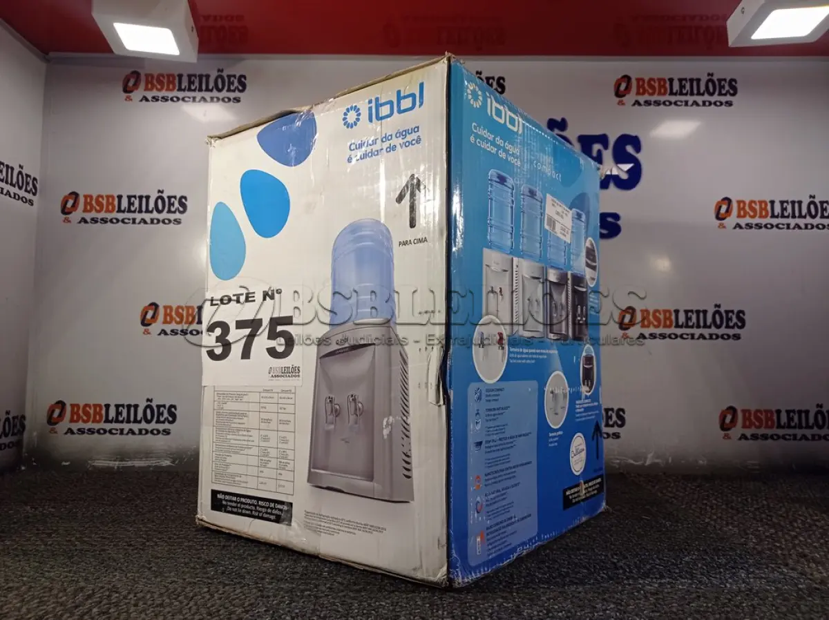 LOTE 375 - 01 - BEBEDOURO GALÃO IBBL COMPACT FN2000 (NO ESTADO, NÃO SABEMOS SE FUNCIONA. LEILÃO NÃO TEM GARANTIA E NEM DEVOLUÇÃO, SUJEITO A POSSÍVEIS AVARIAS VISÍVEIS/OCULTAS E/OU AUSÊNCIA DE COMPONENTES)