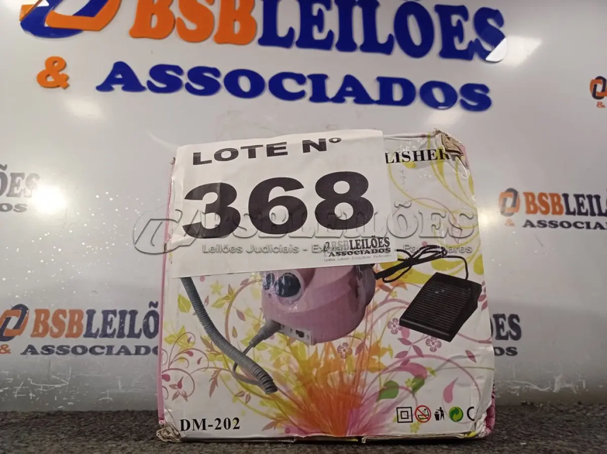 LOTE 368 - 01 - LIXADEIRA ELÉTRICA DE UNHA MANICURE (NO ESTADO, NÃO SABEMOS SE FUNCIONA. LEILÃO NÃO TEM GARANTIA E NEM DEVOLUÇÃO, SUJEITO A POSSÍVEIS AVARIAS VISÍVEIS/OCULTAS E/OU AUSÊNCIA DE COMPONENTES)