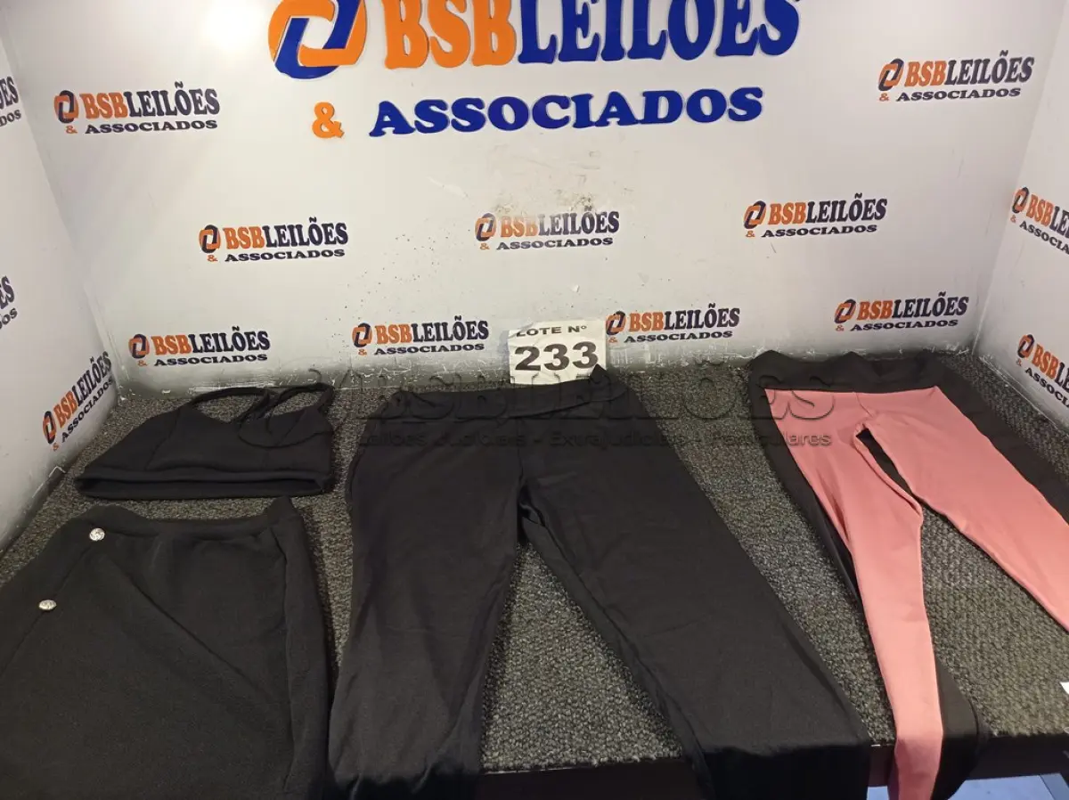 LOTE 233 - 07 – PEÇAS DE ROUPAS FEMININAS (NO ESTADO, NÃO SABEMOS SE FUNCIONA. LEILÃO NÃO TEM GARANTIA E NEM DEVOLUÇÃO, SUJEITO A POSSÍVEIS AVARIAS VISÍVEIS/OCULTAS E/OU AUSÊNCIA DE COMPONENTES)
