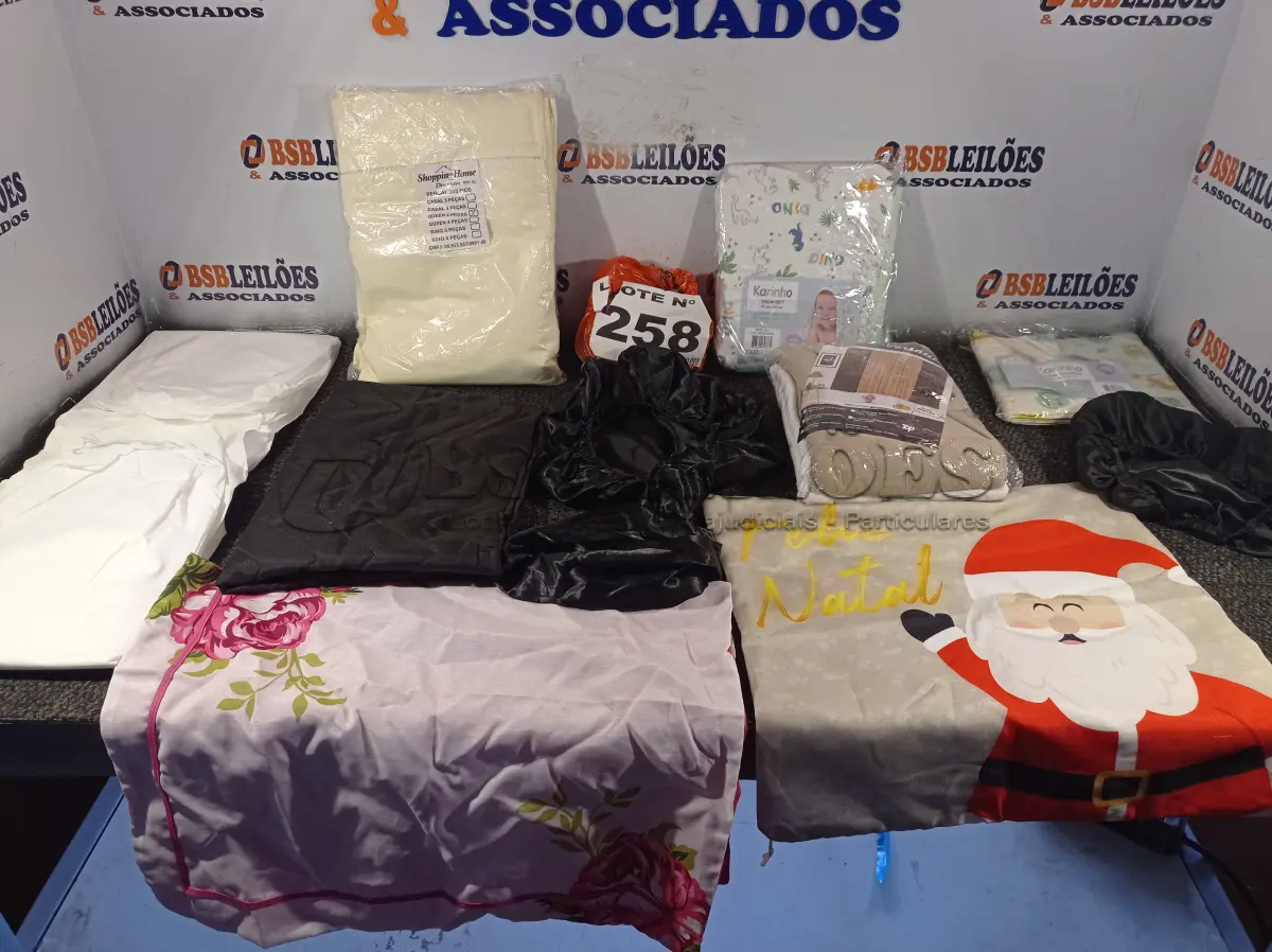 LOTE 258 - 10 - ITENS DE ENXOVAIS DIVERSOS (NO ESTADO, NÃO SABEMOS SE FUNCIONA. LEILÃO NÃO TEM GARANTIA E NEM DEVOLUÇÃO, SUJEITO A POSSÍVEIS AVARIAS VISÍVEIS/OCULTAS E/OU AUSÊNCIA DE COMPONENTES)