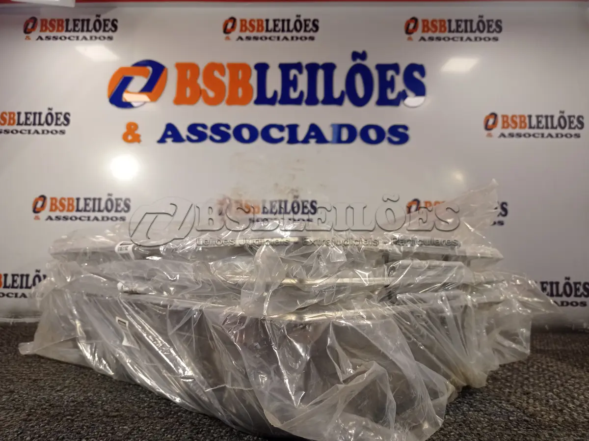LOTE 275 - 03 - CUBAS TRAMONTINA AÇO INOX COM ALÇAS MÓVEIS (NO ESTADO, NÃO SABEMOS SE FUNCIONA. LEILÃO NÃO TEM GARANTIA E NEM DEVOLUÇÃO, SUJEITO A POSSÍVEIS AVARIAS VISÍVEIS/OCULTAS E/OU AUSÊNCIA DE COMPONENTES)
