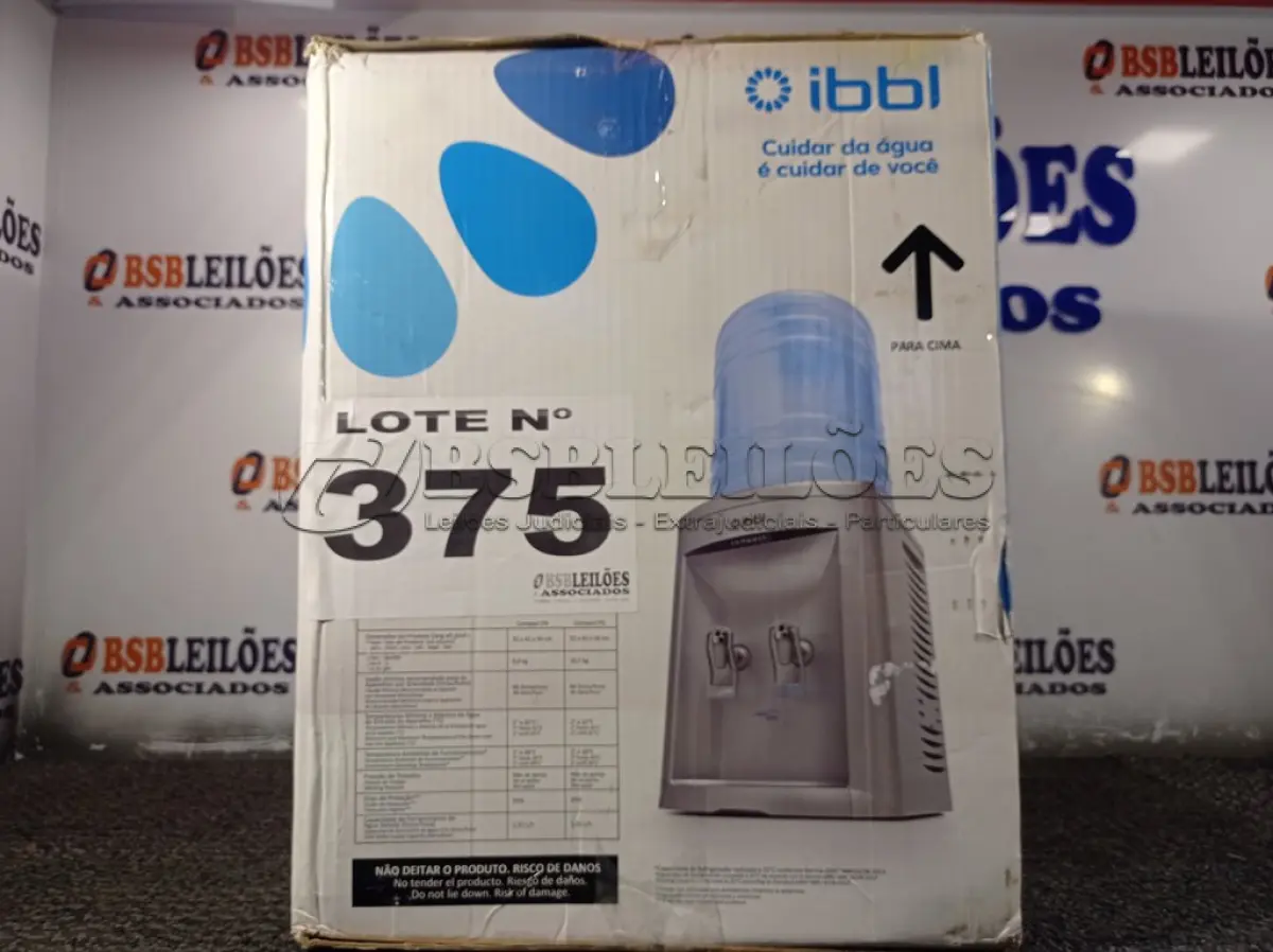 LOTE 375 - 01 - BEBEDOURO GALÃO IBBL COMPACT FN2000 (NO ESTADO, NÃO SABEMOS SE FUNCIONA. LEILÃO NÃO TEM GARANTIA E NEM DEVOLUÇÃO, SUJEITO A POSSÍVEIS AVARIAS VISÍVEIS/OCULTAS E/OU AUSÊNCIA DE COMPONENTES)