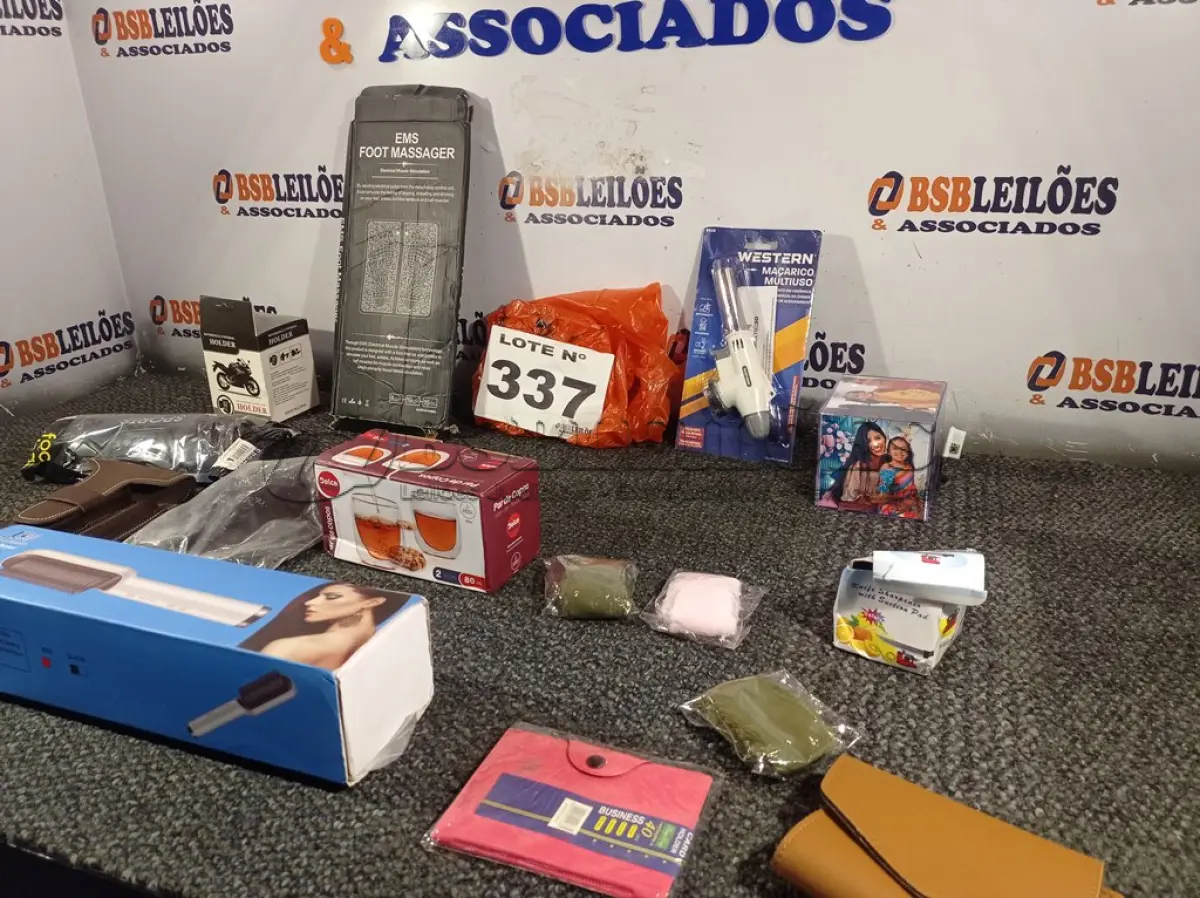 LOTE 337 - 16 – ITENS DIVERSOS (NO ESTADO, NÃO SABEMOS SE FUNCIONA. LEILÃO NÃO TEM GARANTIA E NEM DEVOLUÇÃO, SUJEITO A POSSÍVEIS AVARIAS VISÍVEIS/OCULTAS E/OU AUSÊNCIA DE COMPONENTES)