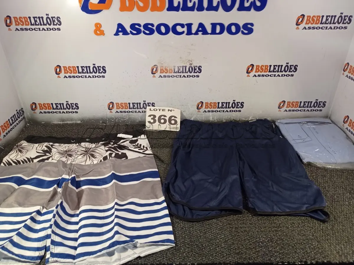 LOTE 366 - 08 – PEÇAS DE ROUPAS MASCULINAS (NO ESTADO, NÃO SABEMOS SE FUNCIONA. LEILÃO NÃO TEM GARANTIA E NEM DEVOLUÇÃO, SUJEITO A POSSÍVEIS AVARIAS VISÍVEIS/OCULTAS E/OU AUSÊNCIA DE COMPONENTES)