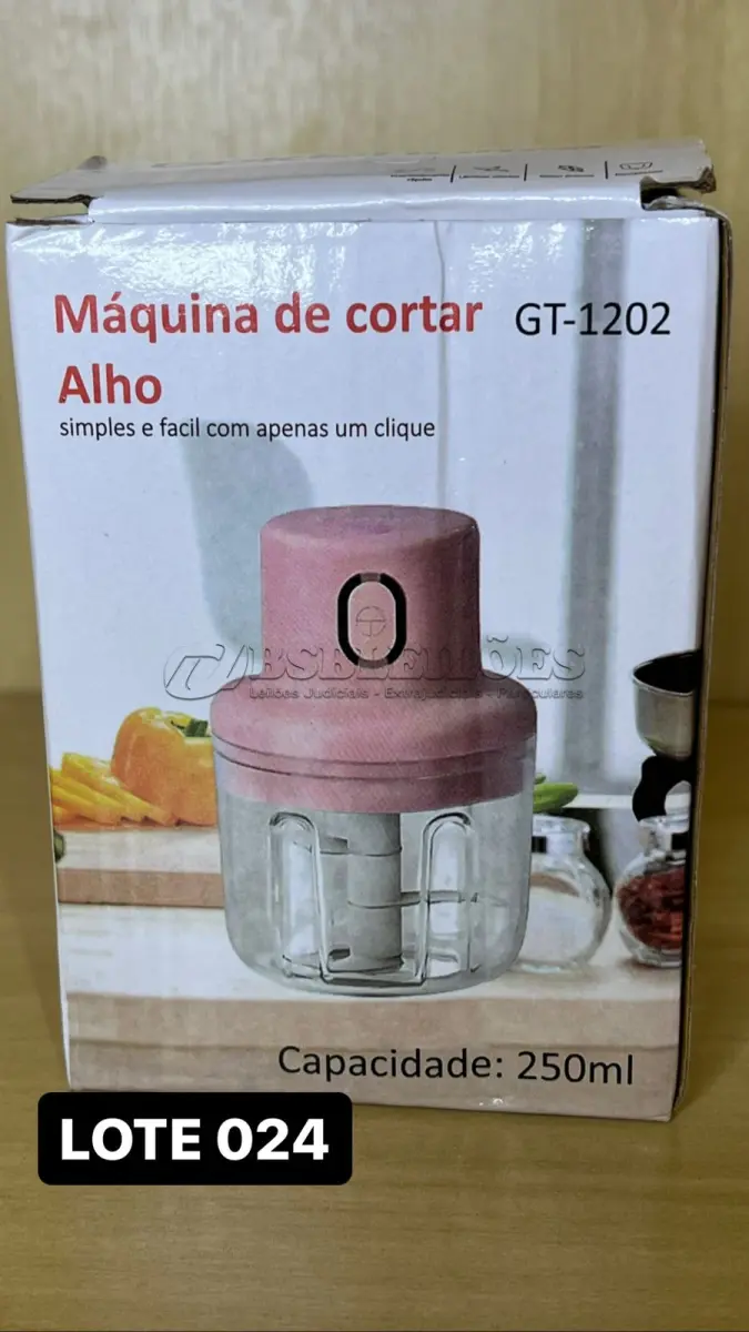 LOTE 024 - 01 TRITURADOR DE ALIMENTOS ELÉTRICO(NO ESTADO)