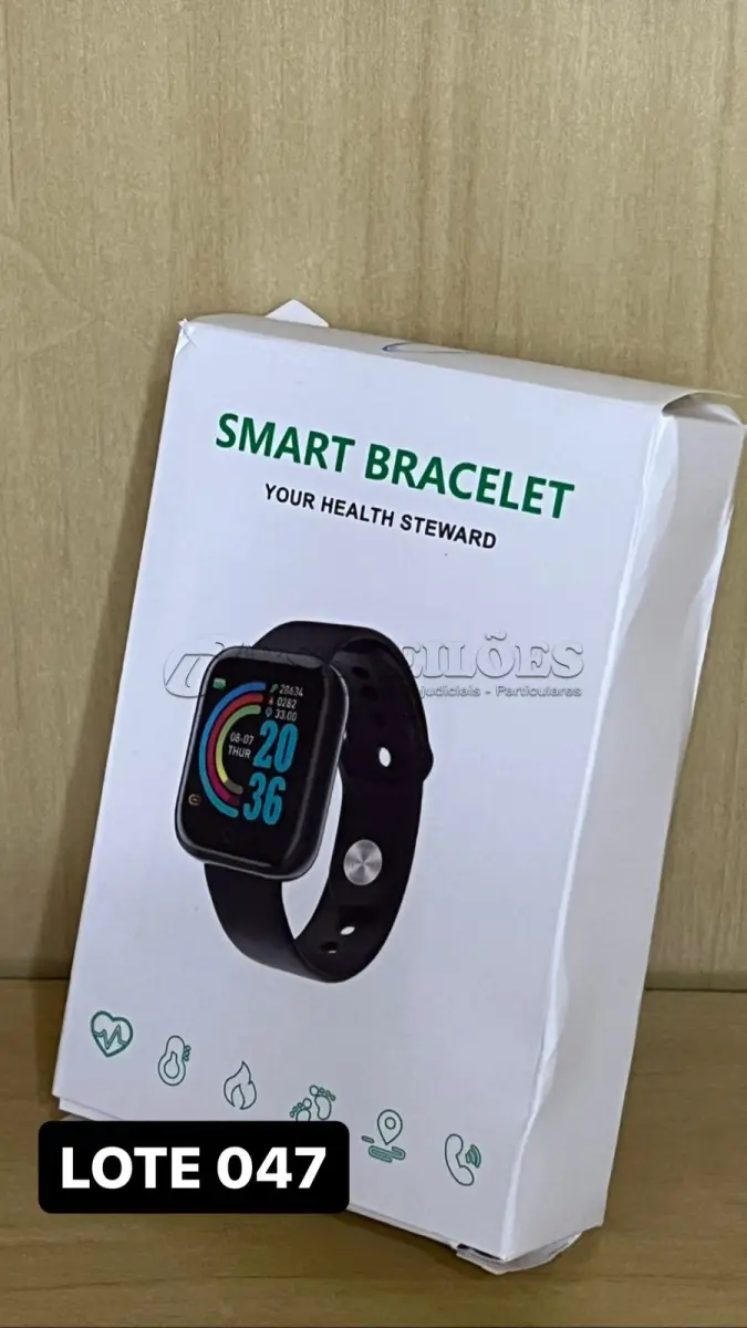 LOTE 047 - 01 SMARTWATCH SMARTBRACELET(NO ESTADO)