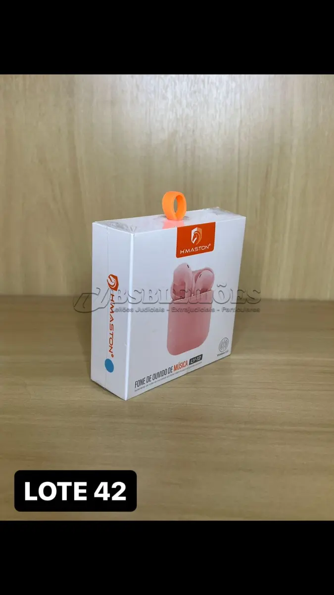 LOTE 042 - 01 FONE DE OUVIDO BLUETOOTH(NO ESTADO)