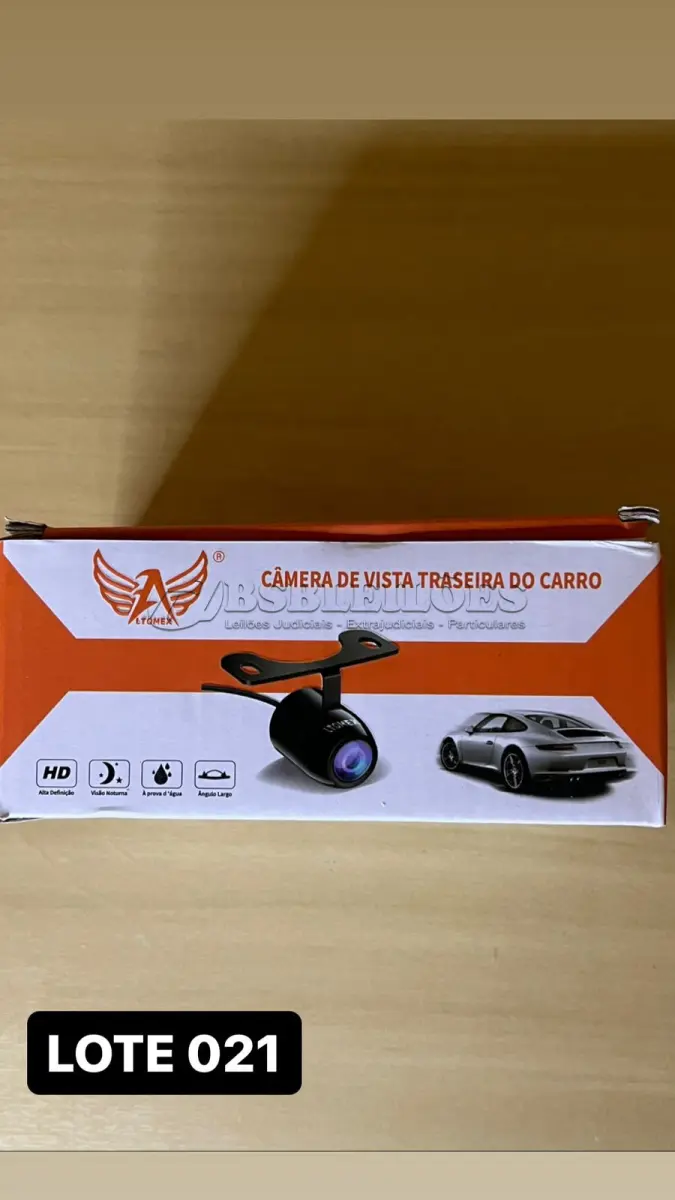 LOTE 021 - 01 CÂMERA DE RÉ PARA CARRO(NO ESTADO)