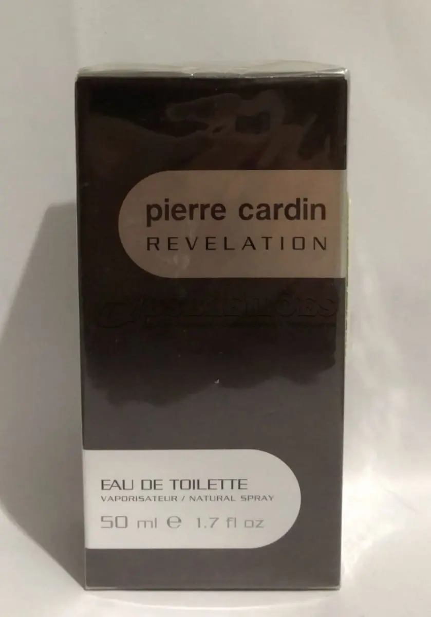 LOTE 533 - PERFUME PIERRI CARDIN REVELATION NOVO ORIGINAL ABERTO APENAS PRA CONFERENCIA (NO ESTADO)