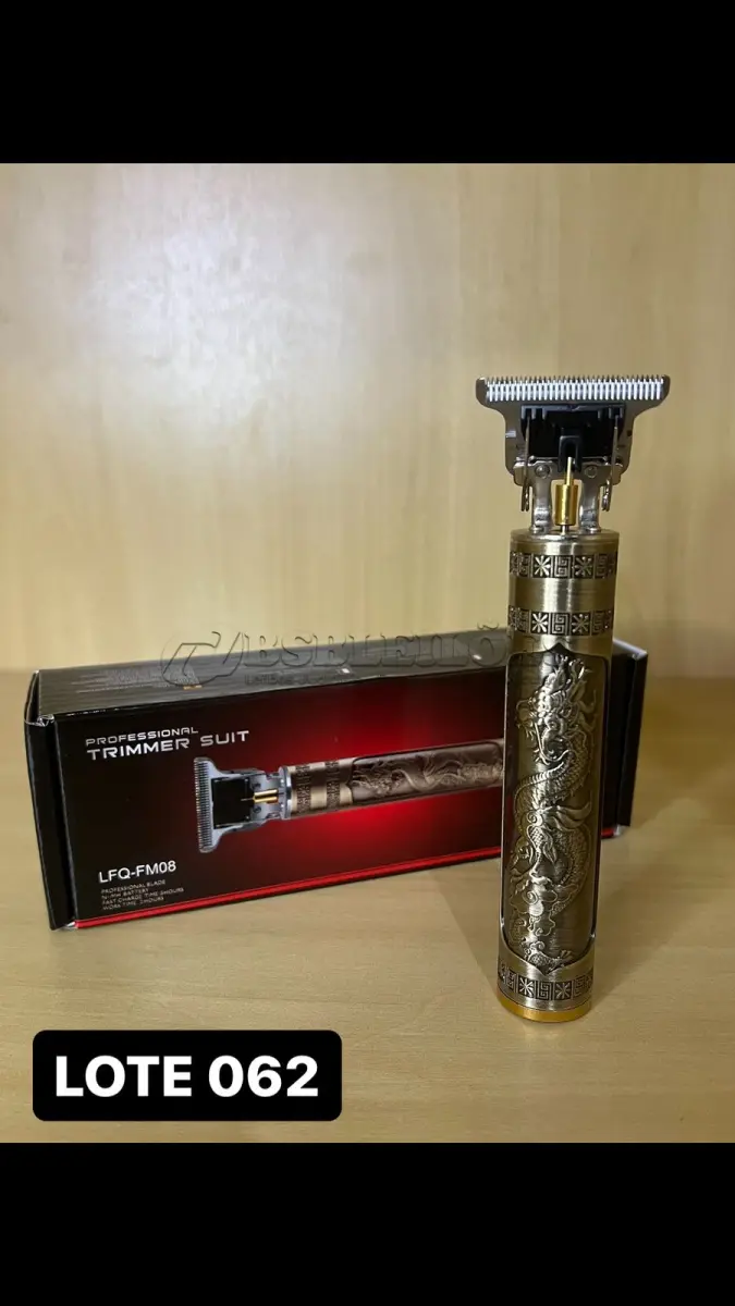 LOTE 062 - 01 TRIMMER ELÉTRICO PARA CABELO E BARBA (NO ESTADO)