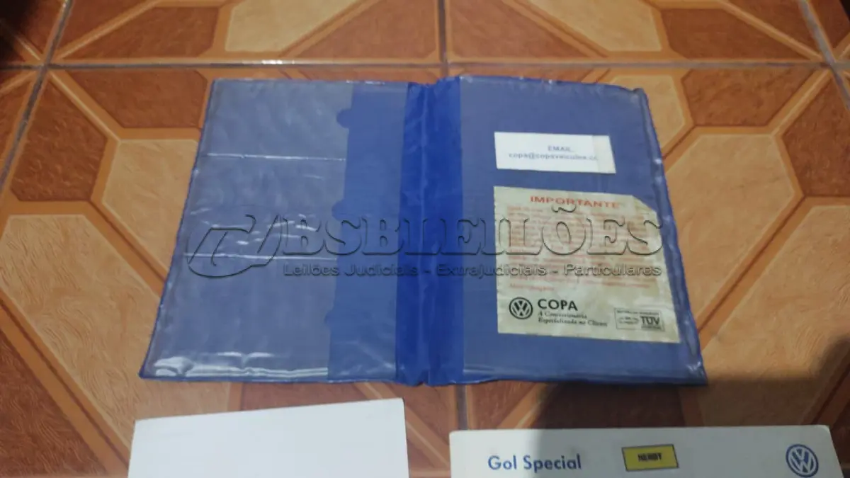 LOTE 610 - MANUAL GOL ESPECIAL (NO ESTADO)