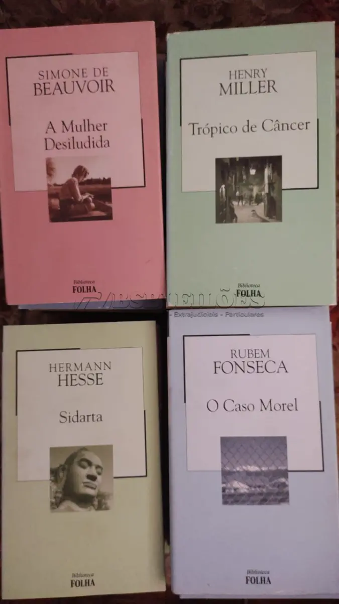 LOTE 590 - COLEÇÃO COMPLETA BIBLIOTECA FOLHA - CLÁSSICOS DO SÉCULO XX (NO ESTADO)