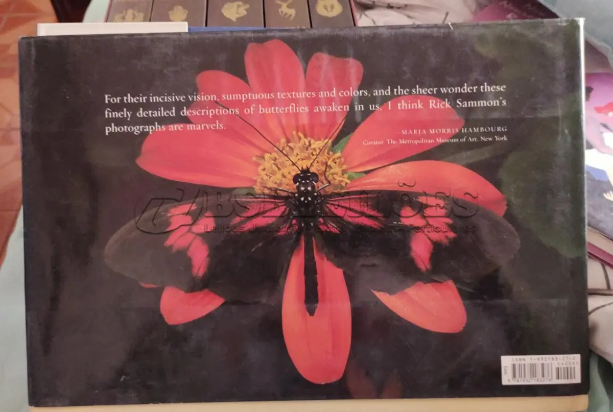 LOTE 614 - RARO LIVRO FLYING FLOWERS RICK SAMMON (NO ESTADO)