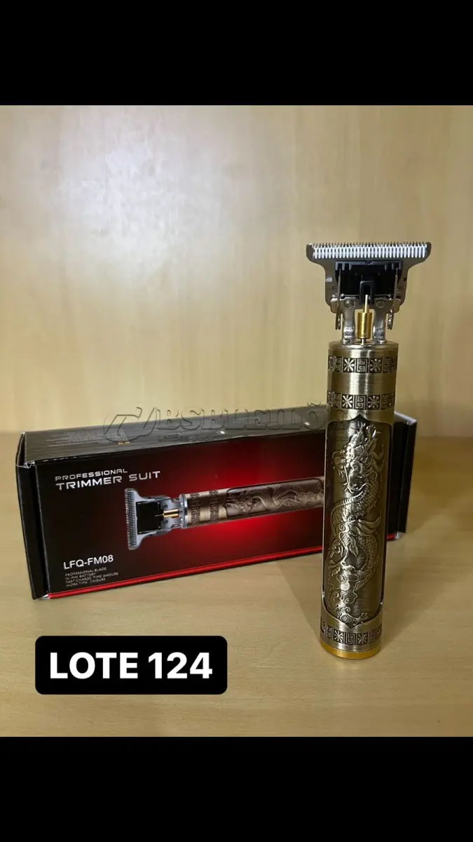 LOTE 124 - 01 TRIMMER ELÉTRICO PARA CABELO E BARBA (NO ESTADO)