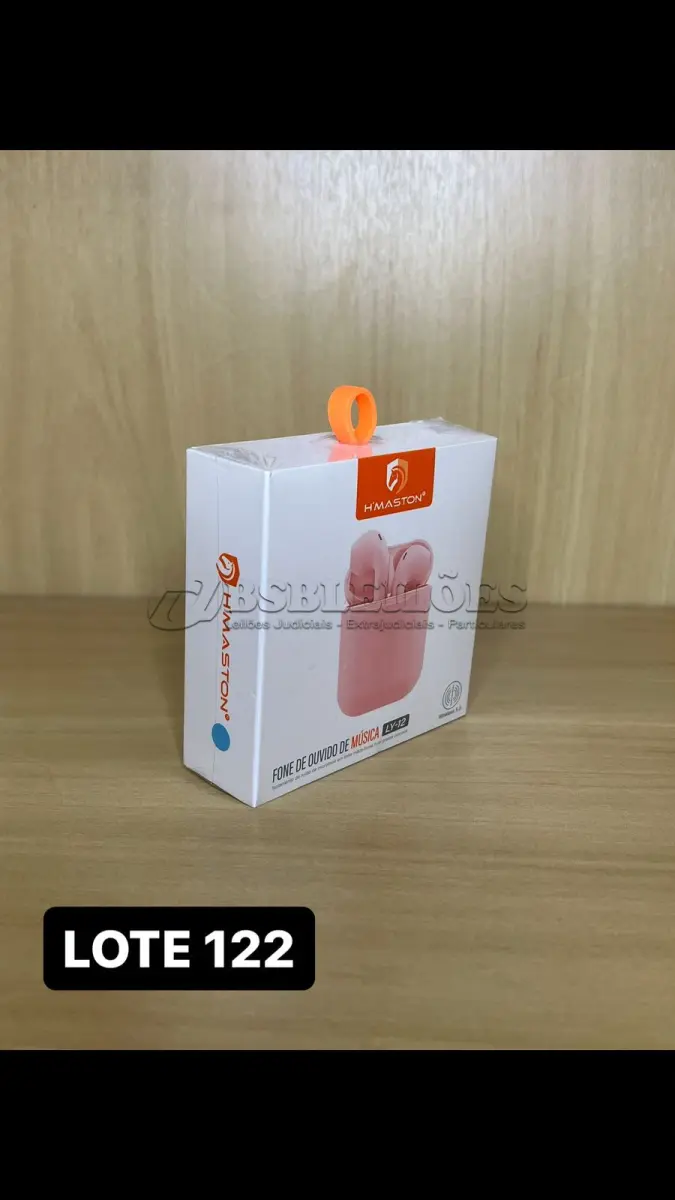 LOTE 122 - 01 FONE DE OUVIDO BLUETOOTH (NO ESTADO)