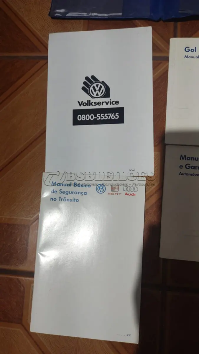 LOTE 610 - MANUAL GOL ESPECIAL (NO ESTADO)