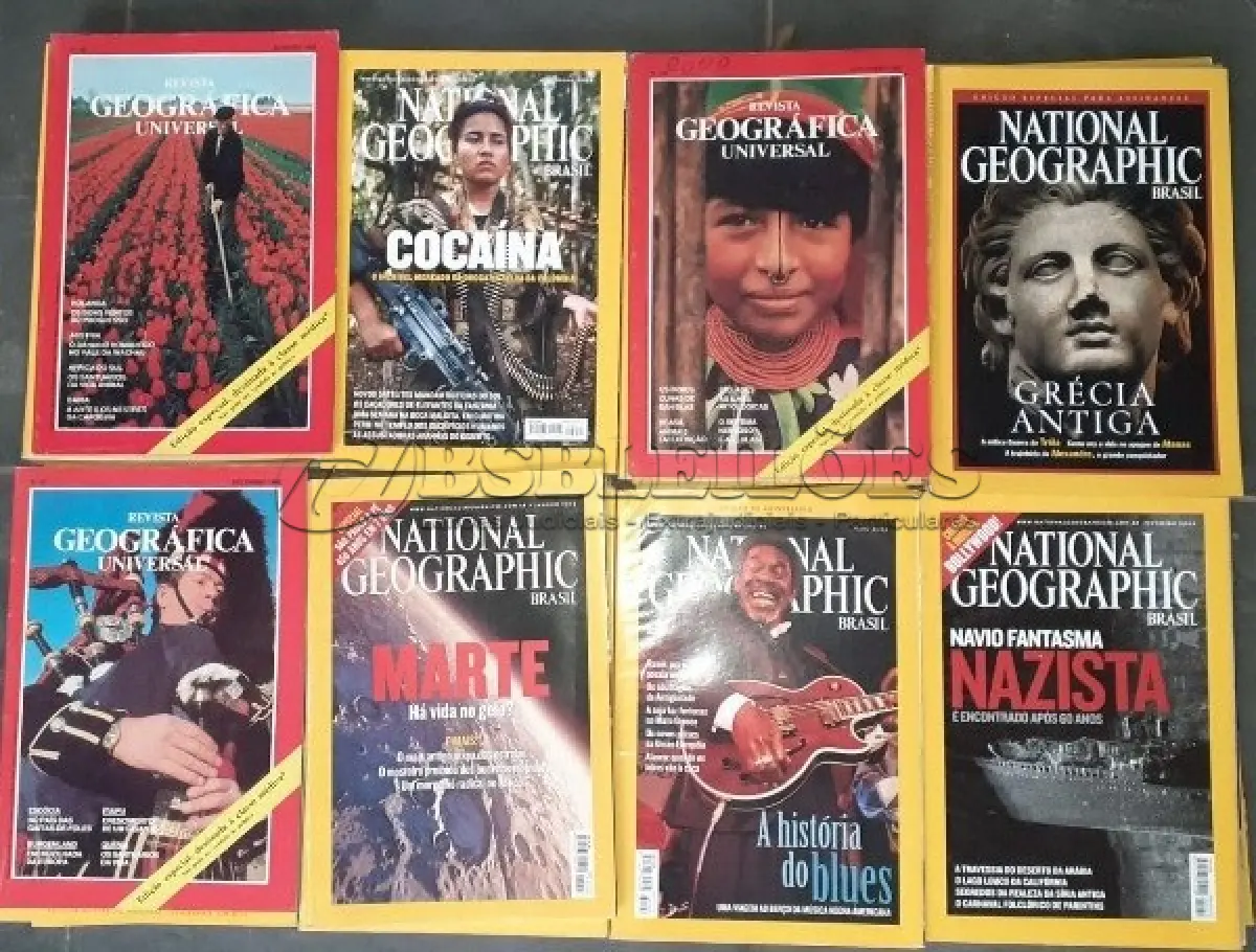 LOTE 603 - COLEÇÃO COM 85 REVISTAS (NO ESTADO)