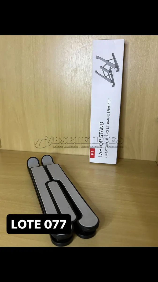 LOTE 077 - 01 SUPORTE PEDALSTAND PARA NOTEBOOK (NO ESTADO)