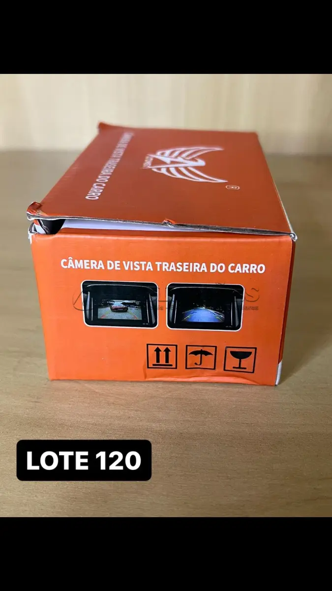 LOTE 120 - 01 CÂMERA DE RÉ PARA CARRO (NO ESTADO)