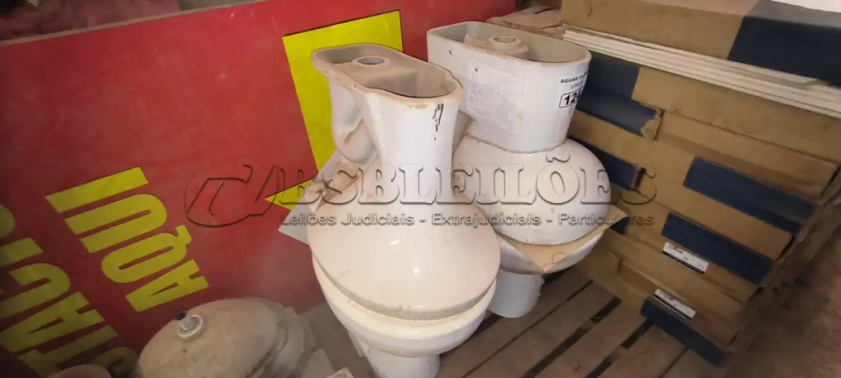 LOTE 124 - 04 VASOS SANITÁRIOS (NO ESTADO)