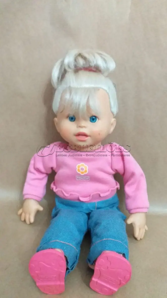 LOTE 660 - BONECA DA FISHER PRICE LITTLE MOMMY ORIGINAL MAIS  (NO ESTADO)