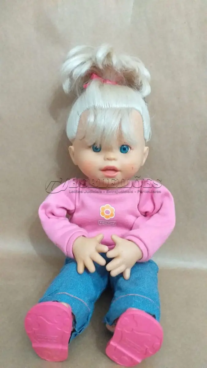 LOTE 660 - BONECA DA FISHER PRICE LITTLE MOMMY ORIGINAL MAIS  (NO ESTADO)