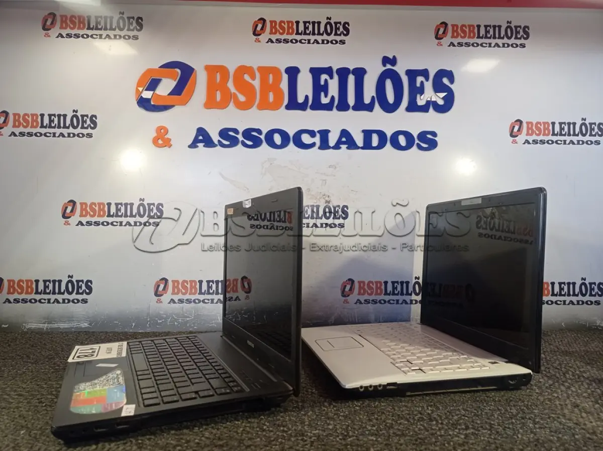 LOTE 178 - 02 NOTEBOOK’S MARCAS E MODELOS DIVERSOS COM AVARIAS. (NO ESTADO) ATENÇÃO! FAZER A VISITAÇÃO ANTES DE ARREMATAR, NÃO SABEMOS SE FUNCIONA. LEILÃO NÃO TEM GARANTIA E NEM DEVOLUÇÃO, SUJEITO A POSSÍVEIS AVARIAS VISÍVEIS/OCULTAS E/OU AUSÊNCIA DE COMPONENTES.