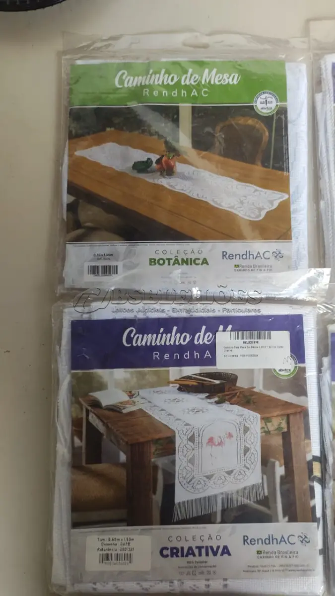LOTE 687 - CAMINHO DE MESA 5 UNIDADES . (NO ESTADO)