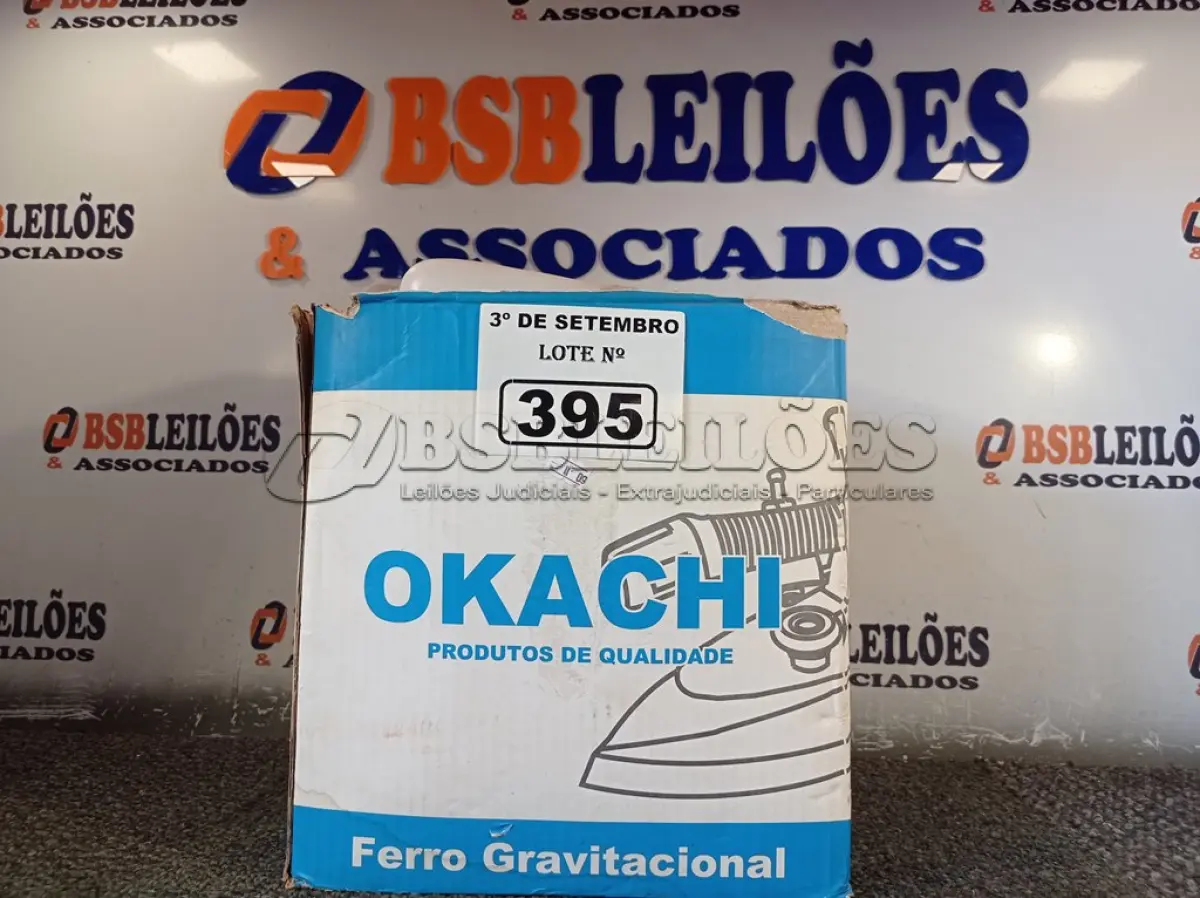 LOTE 395 - 01 FERRO GRAVITACIONAL A VAPOR. (NO ESTADO) ATENÇÃO! FAZER A VISITAÇÃO ANTES DE ARREMATAR, NÃO SABEMOS SE FUNCIONA. LEILÃO NÃO TEM GARANTIA E NEM DEVOLUÇÃO, SUJEITO A POSSÍVEIS AVARIAS VISÍVEIS/OCULTAS E/OU AUSÊNCIA DE COMPONENTES.