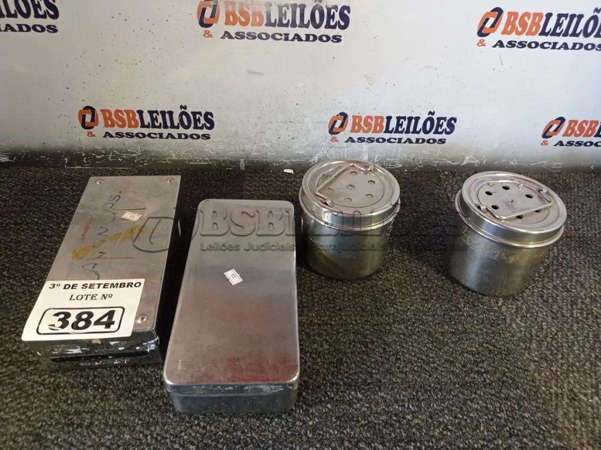 LOTE 384 - 01 LOTE COM VÁRIOS INSTRUMENTAIS ODONTOLÓGICOS. (NO ESTADO) ATENÇÃO! FAZER A VISITAÇÃO ANTES DE ARREMATAR, NÃO SABEMOS SE FUNCIONA. LEILÃO NÃO TEM GARANTIA E NEM DEVOLUÇÃO, SUJEITO A POSSÍVEIS AVARIAS VISÍVEIS/OCULTAS E/OU AUSÊNCIA DE COMPONENTES.