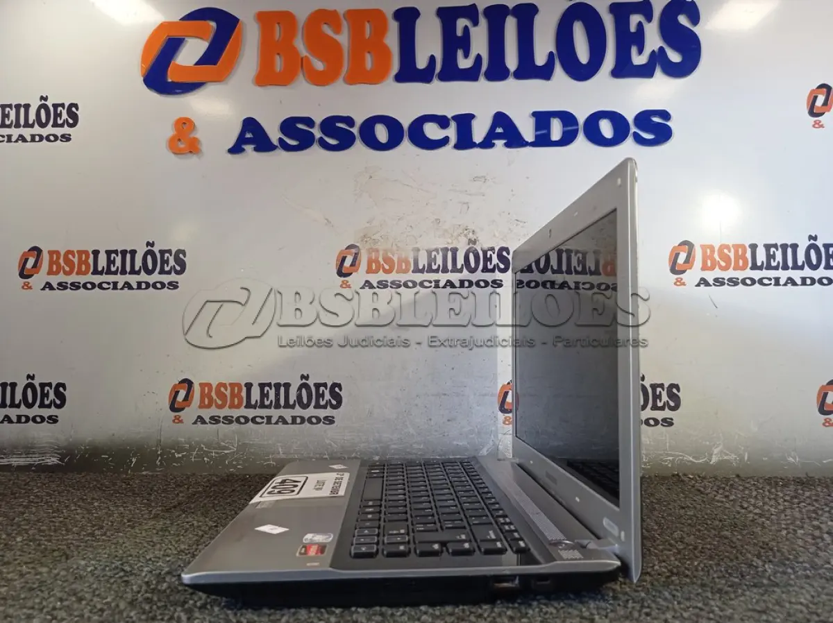 LOTE 409 - 01 NOTEBOOK SAMSUNG RV415. (NO ESTADO) ATENÇÃO! FAZER A VISITAÇÃO ANTES DE ARREMATAR, NÃO SABEMOS SE FUNCIONA. LEILÃO NÃO TEM GARANTIA E NEM DEVOLUÇÃO, SUJEITO A POSSÍVEIS AVARIAS VISÍVEIS/OCULTAS E/OU AUSÊNCIA DE COMPONENTES.