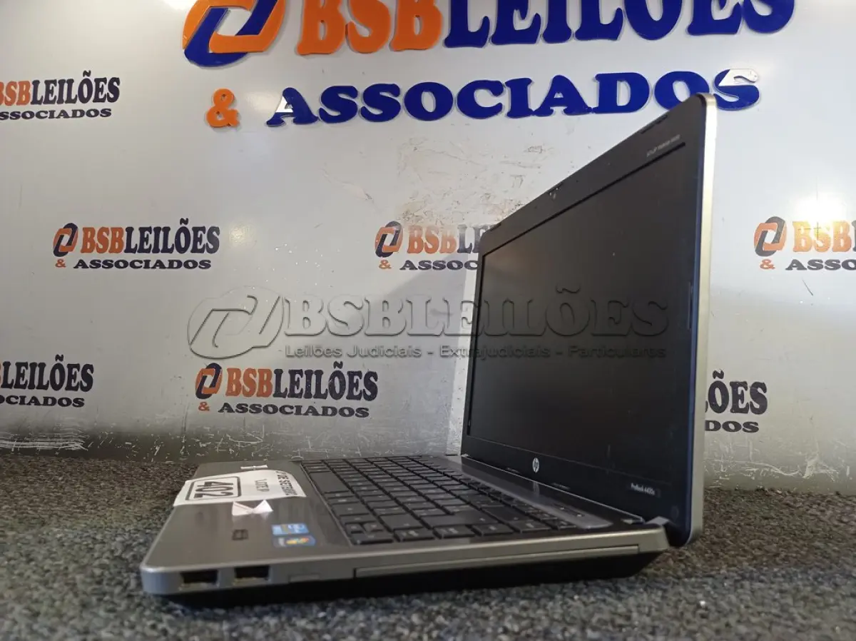 LOTE 402 - 01 NOTEBOOK HP PROBOOK 4430S. (NO ESTADO) ATENÇÃO! FAZER A VISITAÇÃO ANTES DE ARREMATAR, NÃO SABEMOS SE FUNCIONA. LEILÃO NÃO TEM GARANTIA E NEM DEVOLUÇÃO, SUJEITO A POSSÍVEIS AVARIAS VISÍVEIS/OCULTAS E/OU AUSÊNCIA DE COMPONENTES.