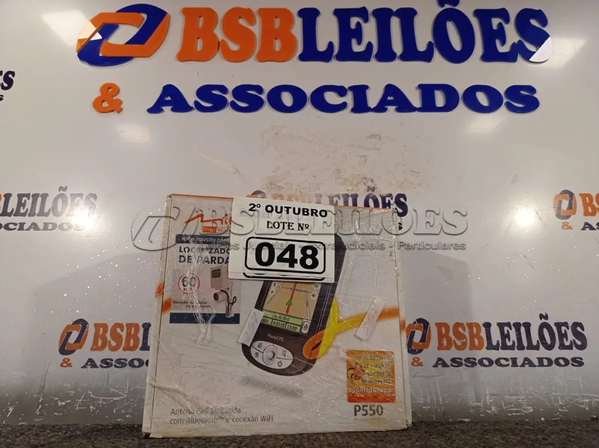 LOTE 048 - 01 LOCALIZADOR DE PARDAIS P550. (NO ESTADO) ATENÇÃO! FAZER A VISITAÇÃO ANTES DE ARREMATAR, NÃO SABEMOS SE FUNCIONA. LEILÃO NÃO TEM GARANTIA E NEM DEVOLUÇÃO, SUJEITO A POSSÍVEIS AVARIAS VISÍVEIS/OCULTAS E/OU AUSÊNCIA DE COMPONENTES.