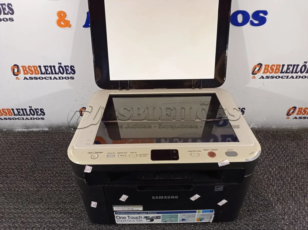 LOTE 058 - 01 IMPRESSORA MULTIFUNCIONAL MARCA SAMSUNG MODELO SCX-3200. (NO ESTADO) ATENÇÃO! FAZER A VISITAÇÃO ANTES DE ARREMATAR, NÃO SABEMOS SE FUNCIONA. LEILÃO NÃO TEM GARANTIA E NEM DEVOLUÇÃO, SUJEITO A POSSÍVEIS AVARIAS VISÍVEIS/OCULTAS E/OU AUSÊNCIA DE COMPONENTES.