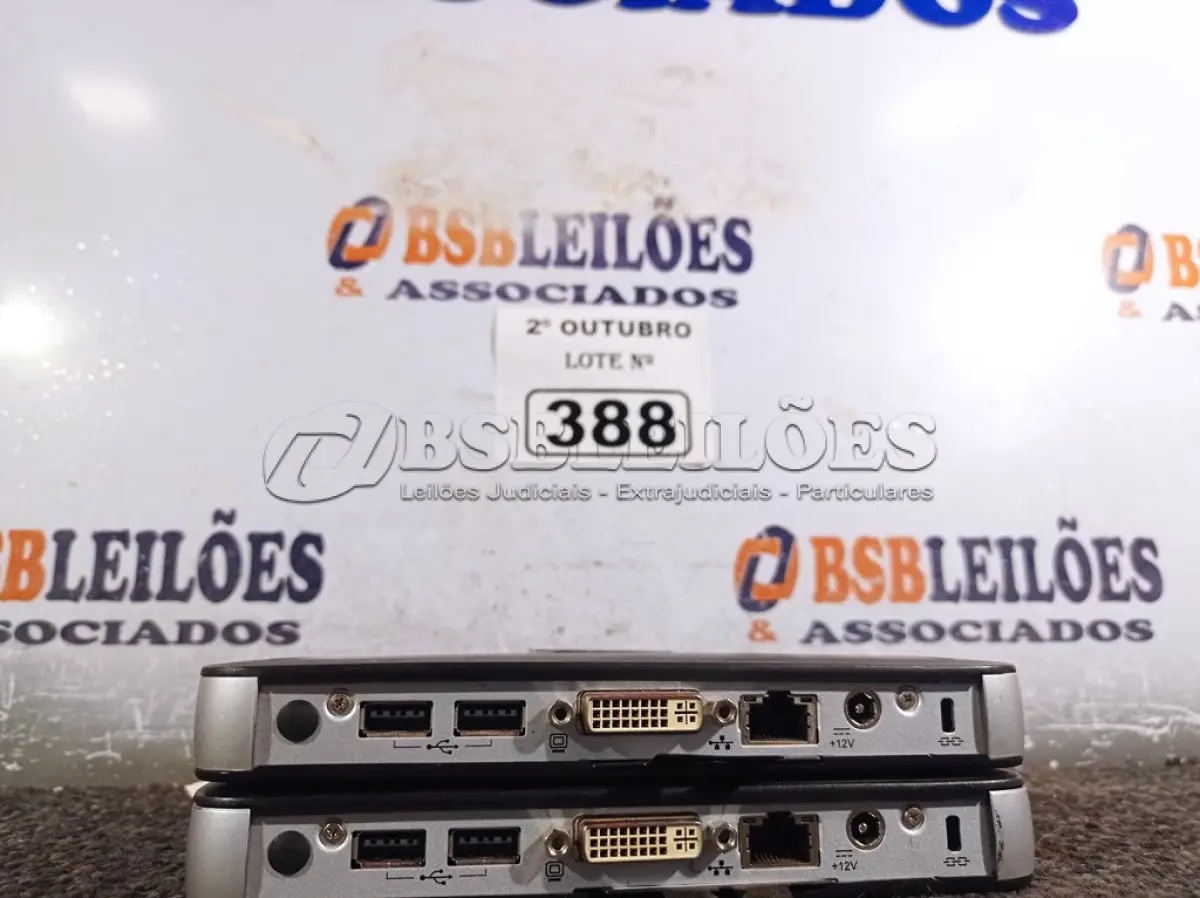 LOTE 388 - 02 MINIS CPU WYSE. (NO ESTADO) ATENÇÃO! FAZER A VISITAÇÃO ANTES DE ARREMATAR, NÃO SABEMOS SE FUNCIONA. LEILÃO NÃO TEM GARANTIA E NEM DEVOLUÇÃO, SUJEITO A POSSÍVEIS AVARIAS VISÍVEIS/OCULTAS E/OU AUSÊNCIA DE COMPONENTES.