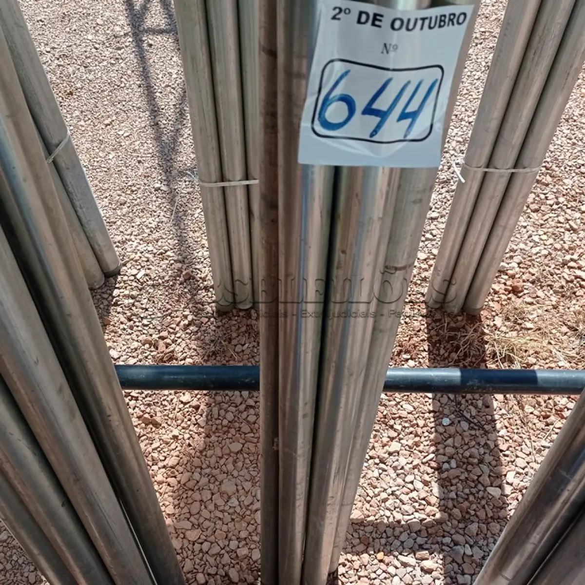 LOTE 644 - 06 ELETRODUTOS GALVANIZADOS DE 1.1/2”. (NO ESTADO) ATENÇÃO! FAZER A VISITAÇÃO ANTES DE ARREMATAR, NÃO SABEMOS SE FUNCIONA. LEILÃO NÃO TEM GARANTIA E NEM DEVOLUÇÃO, SUJEITO A POSSÍVEIS AVARIAS VISÍVEIS/OCULTAS E/OU AUSÊNCIA DE COMPONENTES.