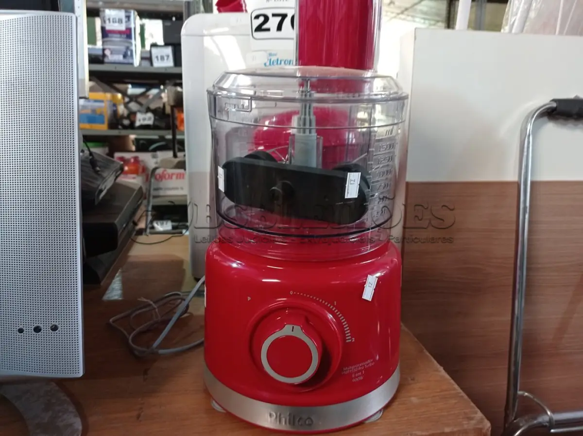 LOTE 276 - 01 PURIFICADOR DE ÁGUA, 01 MULTIPROCESSADOR E 01 COPO DE LIQUIDIFICADOR MARCAS E MODELOS DIVERSOS. (NO ESTADO) ATENÇÃO! FAZER A VISITAÇÃO ANTES DE ARREMATAR, NÃO SABEMOS SE FUNCIONA. LEILÃO NÃO TEM GARANTIA E NEM DEVOLUÇÃO, SUJEITO A POSSÍVEIS AVARIAS VISÍVEIS/OCULTAS E/OU AUSÊNCIA DE COMPONENTES.
