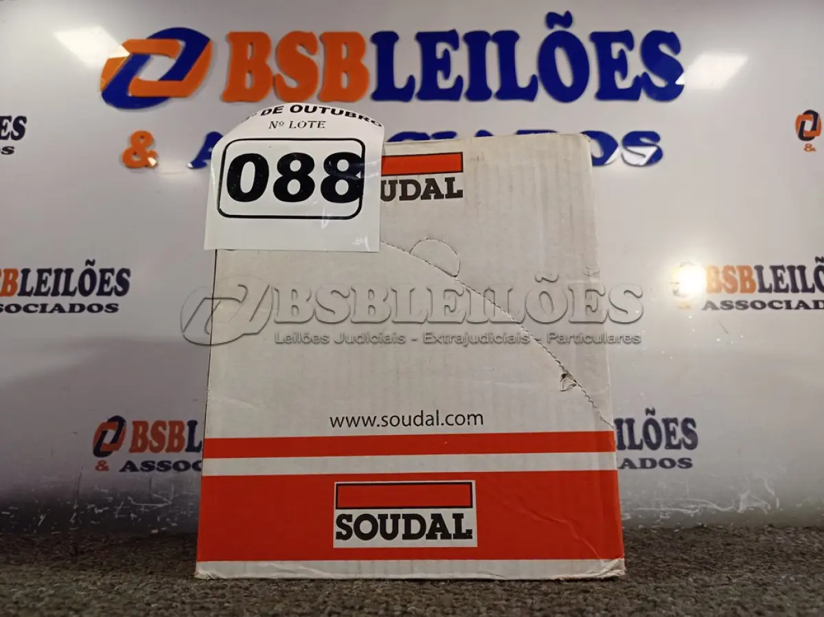 LOTE 088 - 12 TUBOS DE SILICONE NEUTRO PARA CONSTRUÇÃO COR BRANCO 340G. (NO ESTADO) ATENÇÃO! FAZER A VISITAÇÃO ANTES DE ARREMATAR, NÃO SABEMOS SE FUNCIONA. LEILÃO NÃO TEM GARANTIA E NEM DEVOLUÇÃO, SUJEITO A POSSÍVEIS AVARIAS VISÍVEIS/OCULTAS E/OU AUSÊNCIA DE COMPONENTES.