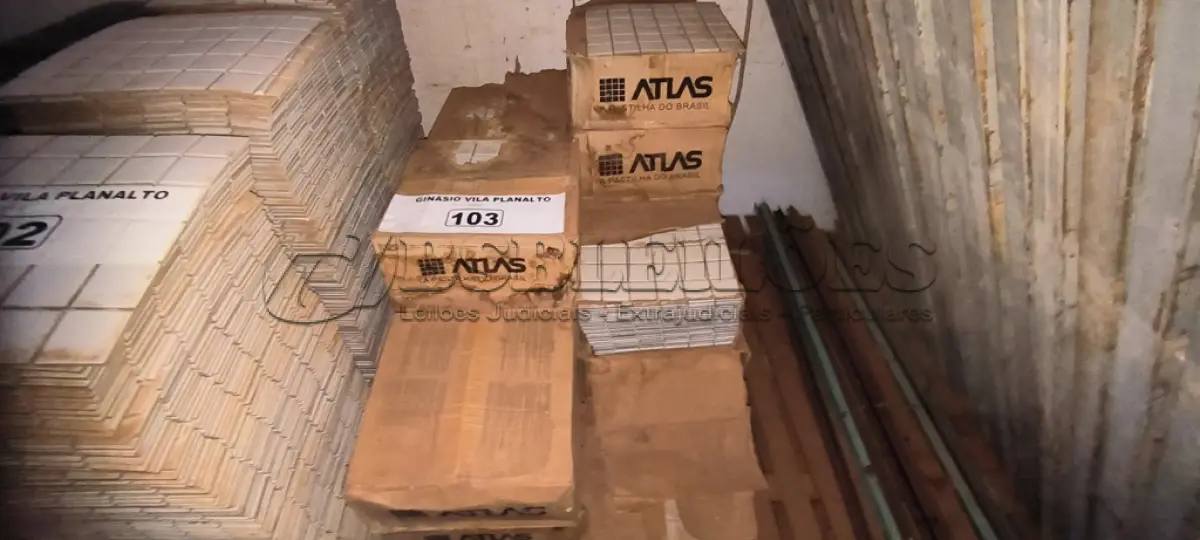 LOTE 103 - 19 CAIXAS DE PASTILHA NA COR BRANCA (NO ESTADO, NÃO SABEMOS SE FUNCIONA. LEILÃO NÃO TEM GARANTIA E NEM DEVOLUÇÃO).