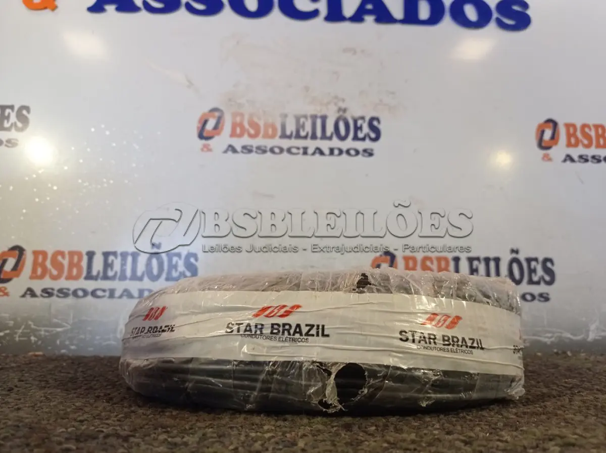 LOTE 160 - 01 ROLO DE CABO FLEXÍVEL 100M 1X2,5MM NA COR PRETA(NOVO). (NO ESTADO) ATENÇÃO! FAZER A VISITAÇÃO ANTES DE ARREMATAR, NÃO SABEMOS SE FUNCIONA. LEILÃO NÃO TEM GARANTIA E NEM DEVOLUÇÃO, SUJEITO A POSSÍVEIS AVARIAS VISÍVEIS/OCULTAS E/OU AUSÊNCIA DE COMPONENTES.