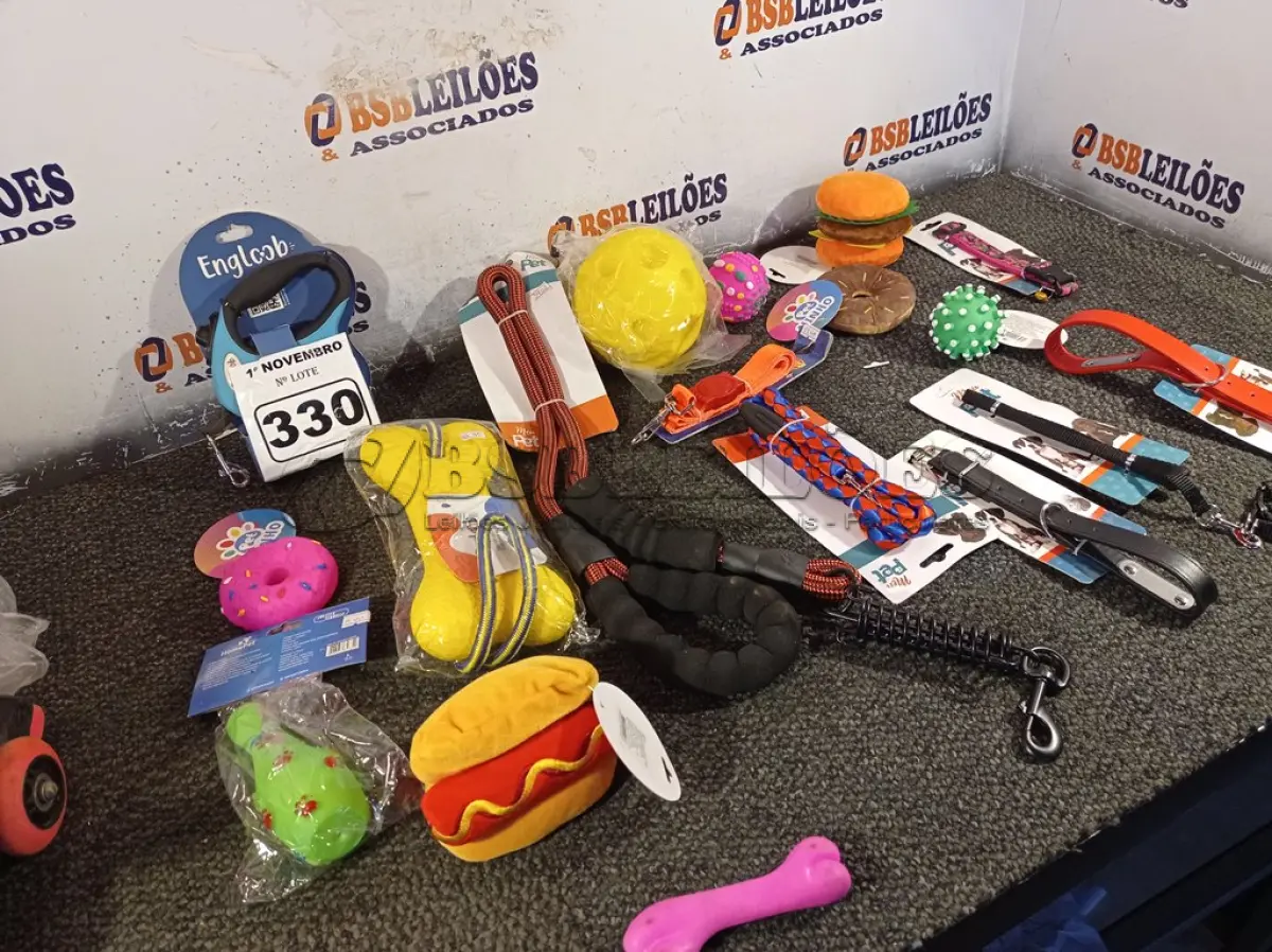 LOTE 330 - 01 KIT DE ACESSÓRIOS PARA PET. (NO ESTADO) ATENÇÃO! FAZER A VISITAÇÃO ANTES DE ARREMATAR, NÃO SABEMOS SE FUNCIONA. LEILÃO NÃO TEM GARANTIA E NEM DEVOLUÇÃO, SUJEITO A POSSÍVEIS AVARIAS VISÍVEIS/OCULTAS E/OU AUSÊNCIA DE COMPONENTES.