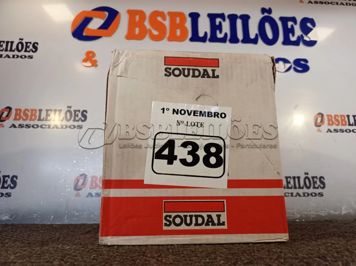 LOTE 438 - 12 TUBOS DE SILICONE NEUTRO PARA CONSTRUÇÃO. (NO ESTADO) ATENÇÃO! FAZER A VISITAÇÃO ANTES DE ARREMATAR, NÃO SABEMOS SE FUNCIONA. LEILÃO NÃO TEM GARANTIA E NEM DEVOLUÇÃO, SUJEITO A POSSÍVEIS AVARIAS VISÍVEIS/OCULTAS E/OU AUSÊNCIA DE COMPONENTES.